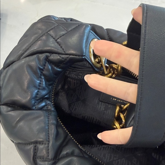 Kurt Geiger Black Large Kensington Hobo Bag - Picture 9 of 14